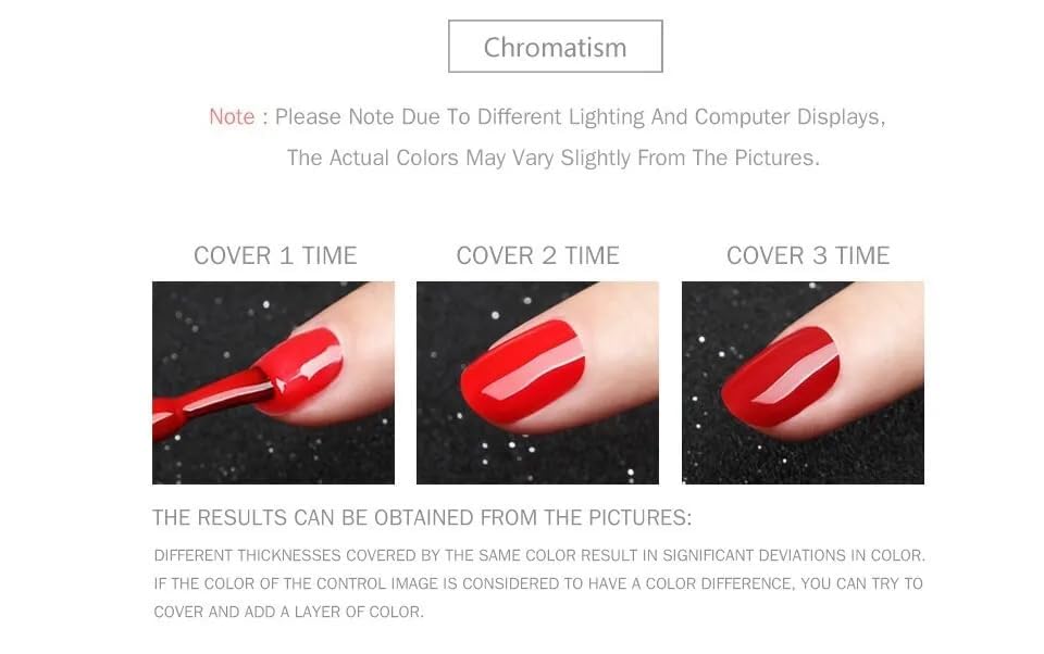 NAILWIND Gel Polish No Wipe Gel Top Coat - Clear Color Top Coat Gel Nail Polish Shine Finish and Long Lasting, Soak Off Nail Lamp, 15ml Gift for Girls - Image 7