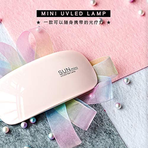 NAILWIND Nail Dryer Lamp Mini, 6W LED UV Portable Nail Dryer Curing Lamp Light for Gel Based Polish USB Power with 45s/60s Timer Setting - Image 6