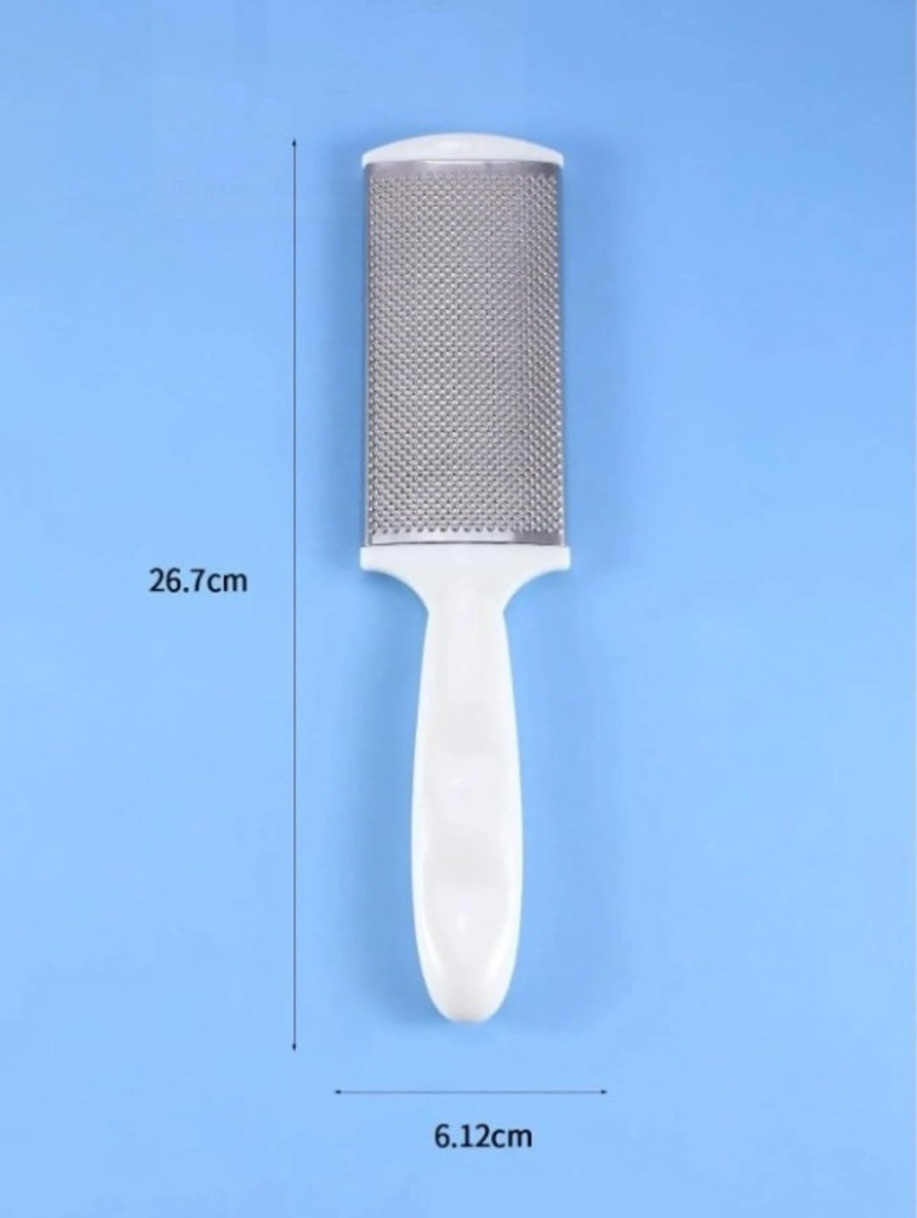 Cosluxe foot rasp foot file and Callus remover. Best Foot care pedicure metal surface tool to remove hard skin. Can be Used on both wet and dry feet, Surgical grade stainless steel file - Image 4