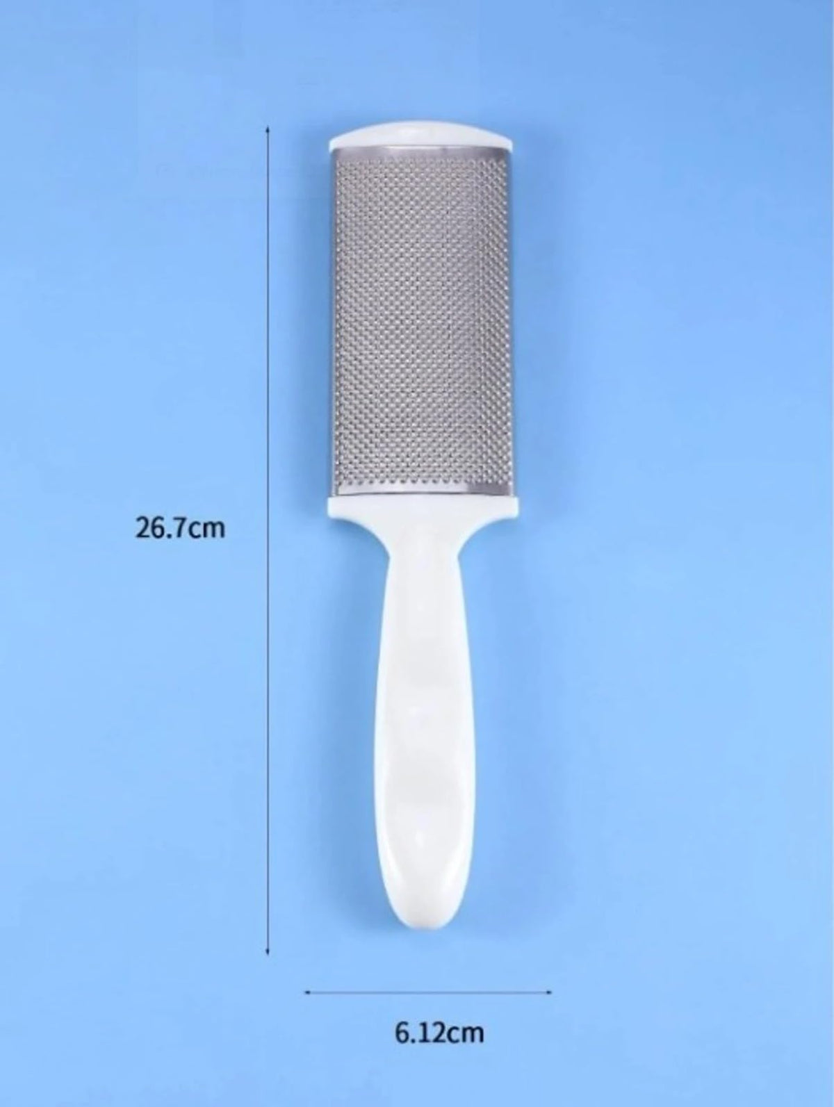 Cosluxe foot rasp foot file and Callus remover. Best Foot care pedicure metal surface tool to remove hard skin. Can be Used on both wet and dry feet, Surgical grade stainless steel file - Image 4