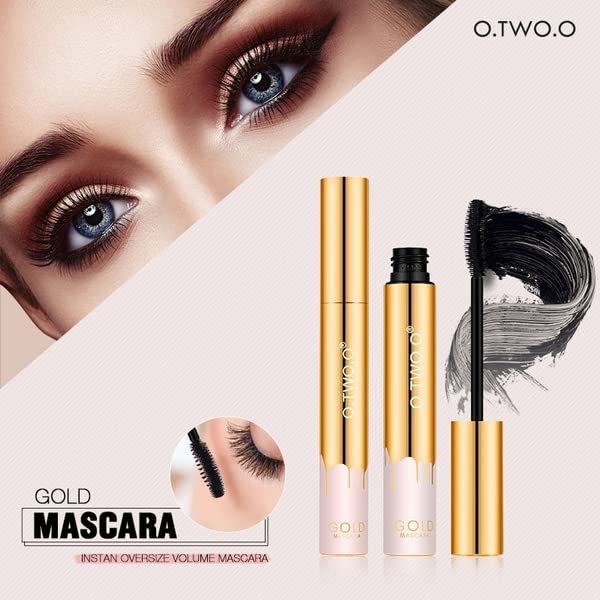 O TWO O Gold Mascara 10g Waterproof Microfiber Mascara - Image 2