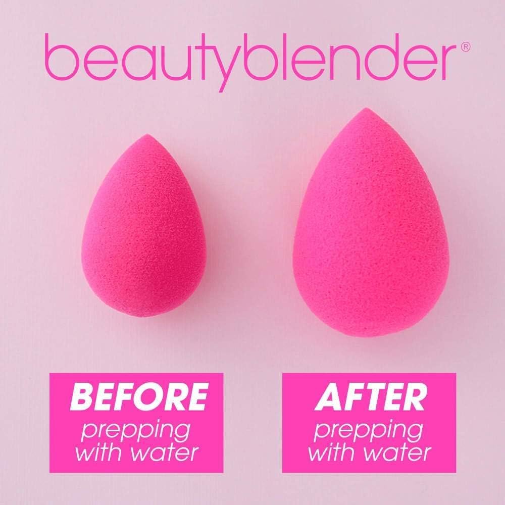 COSLUXE Beauty Blender Makeup Sponge, 2 Pcs Pink,Black Sponges & Blenders, Beauty Blender Sponge for Makeup, Cream, Concealer and Foundation, For Woman girl's - Image 9
