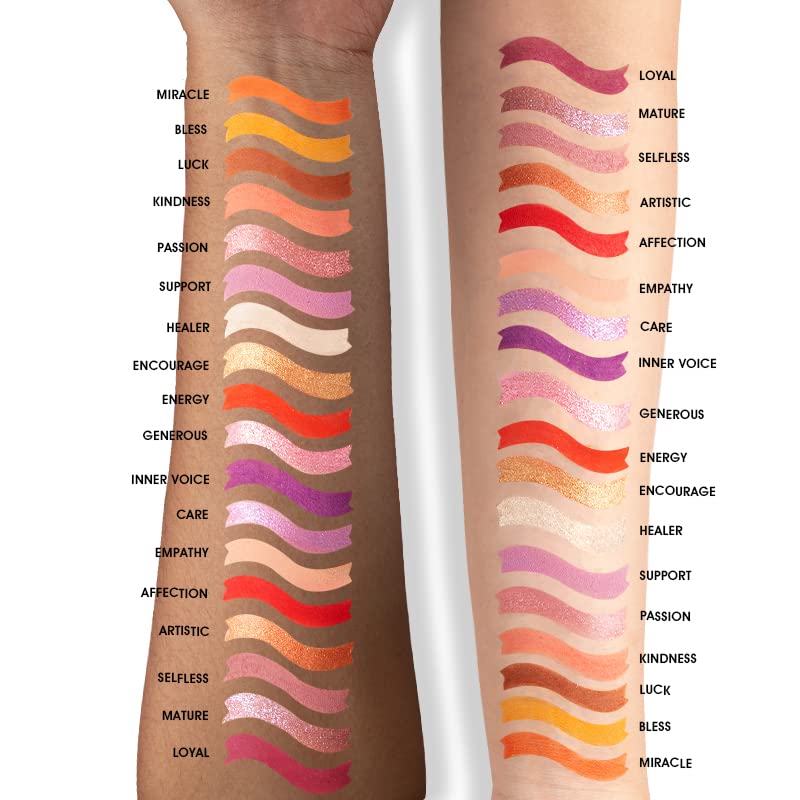 COSLUXE IMAGIC Pro Chalice 36 Color Eyeshadow Palette, 30.8g Eyeshadow Matte Shimmer Finish Make up Palette Highly Pigmented Colorful Powder - Multicolor - Image 5