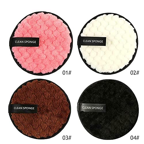 Cosluxe Makeup Remover Pads I Reusable makeup remover cotton pads I Multi-functional Soft Fiber I Facial Cleansing Pads for Face Makeup I Perfect for Chemical Free Removal of Eye Makeup 1 - Image 2