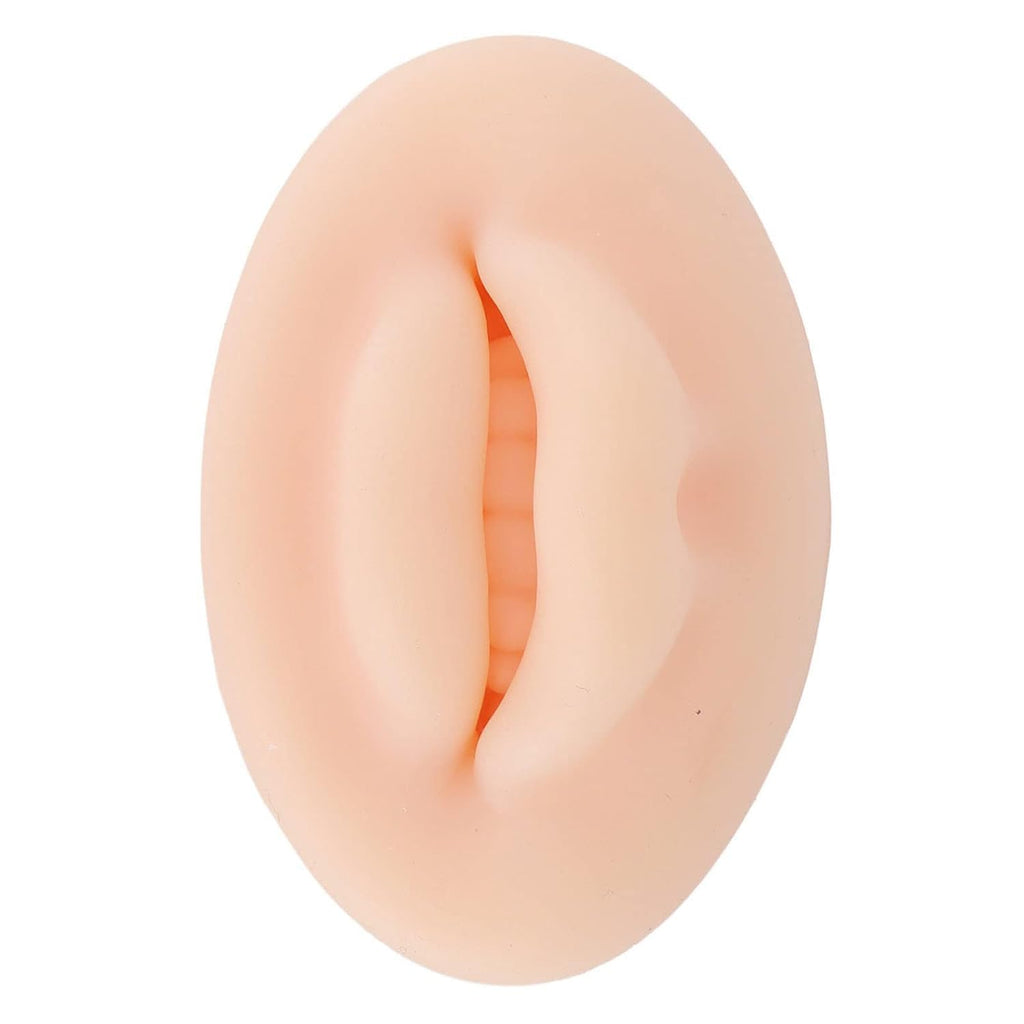 COSLUXE Silicone Practice Skin for Lips - Easy To Use With Tooth Shape for Lipsticks and Face Makeup - Tools 1 Pcs - Image 2