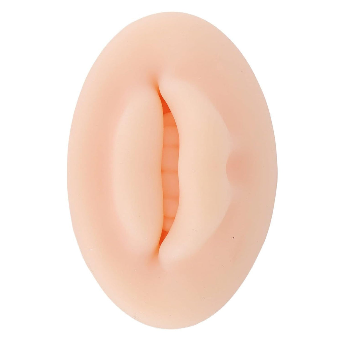 COSLUXE Silicone Practice Skin for Lips - Easy To Use With Tooth Shape for Lipsticks and Face Makeup - Tools 1 Pcs - Image 2