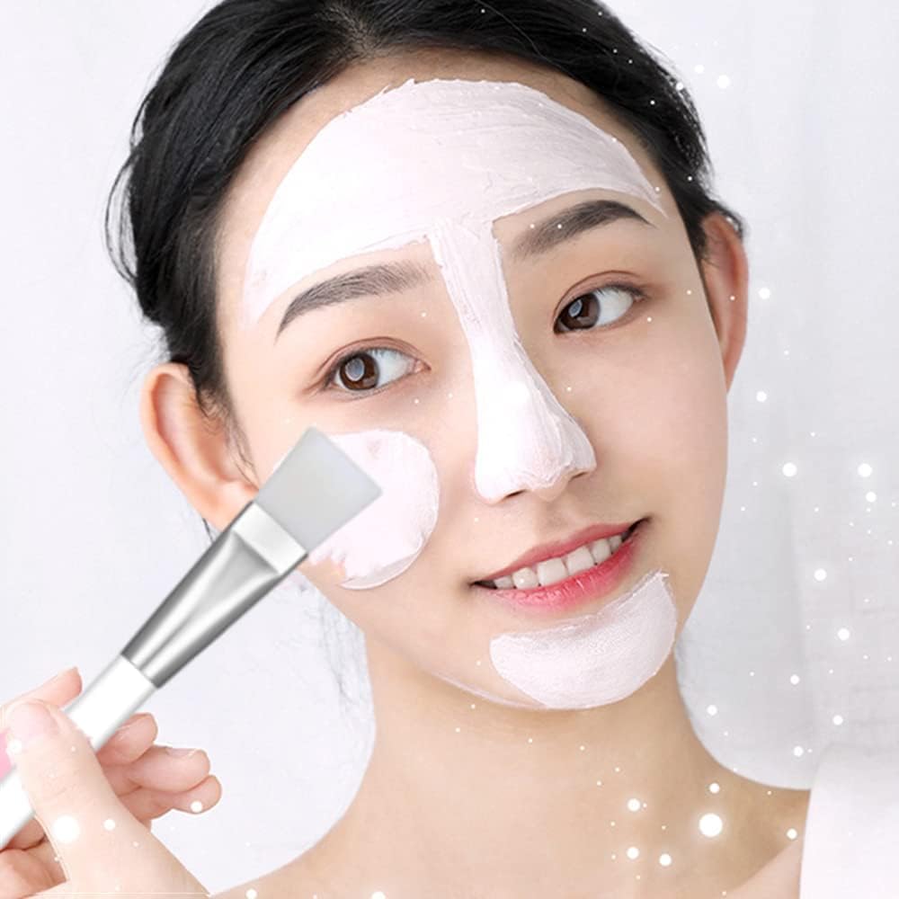 Cosluxe Professional Soft Brush, Face Pack Brush Pack of 12, Facial Brushes Soft Hair Facial Mud Mask Applicator Multifunctional Brushes for Face Mask - Image 3