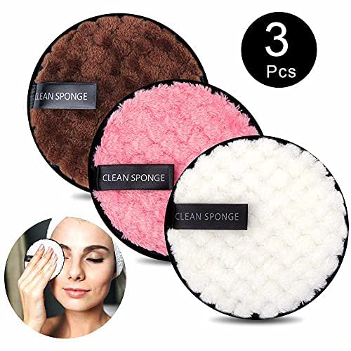 Cosluxe Makeup Remover Pads I Reusable makeup remover cotton pads I Multi-functional Soft Fiber I Facial Cleansing Pads for Face Makeup I Perfect for Chemical Free Removal of Eye Makeup 1 - Image 7