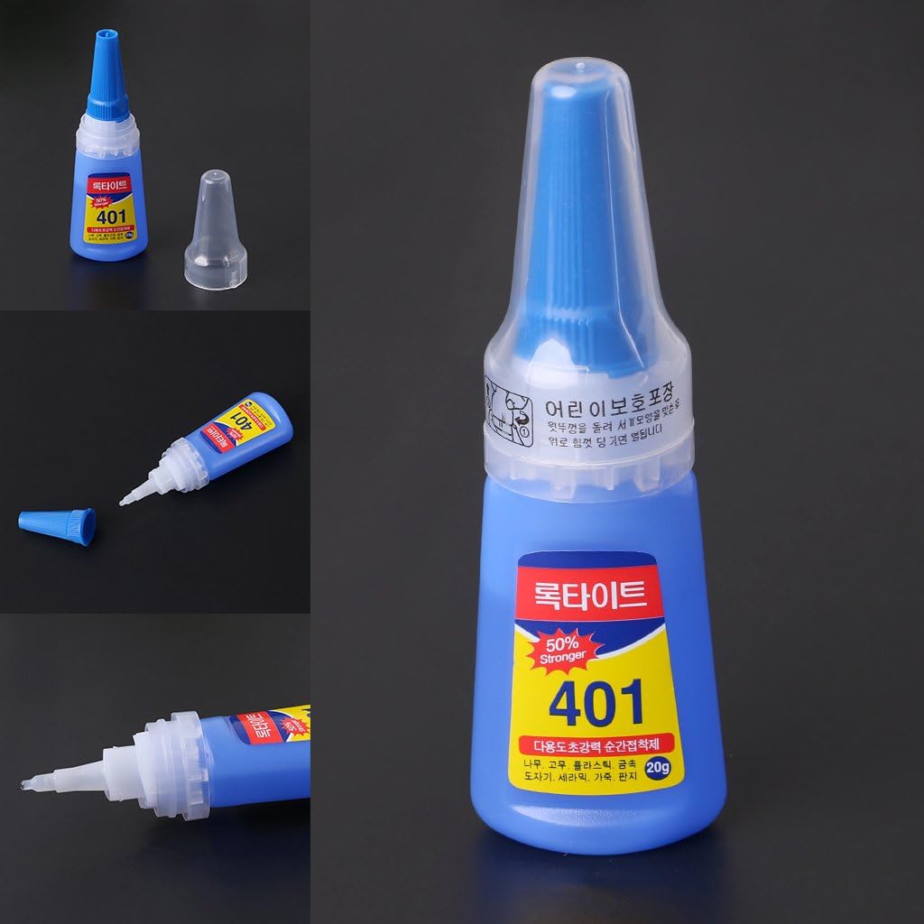My Colors Nail Glue - Super Glue Stronger For Artificial Or Fake Nails,Nail Art 20g - Bottle 401 Rapid Fix Handmade Adhesive Quick Dry (clear, pack of 1) - Image 9