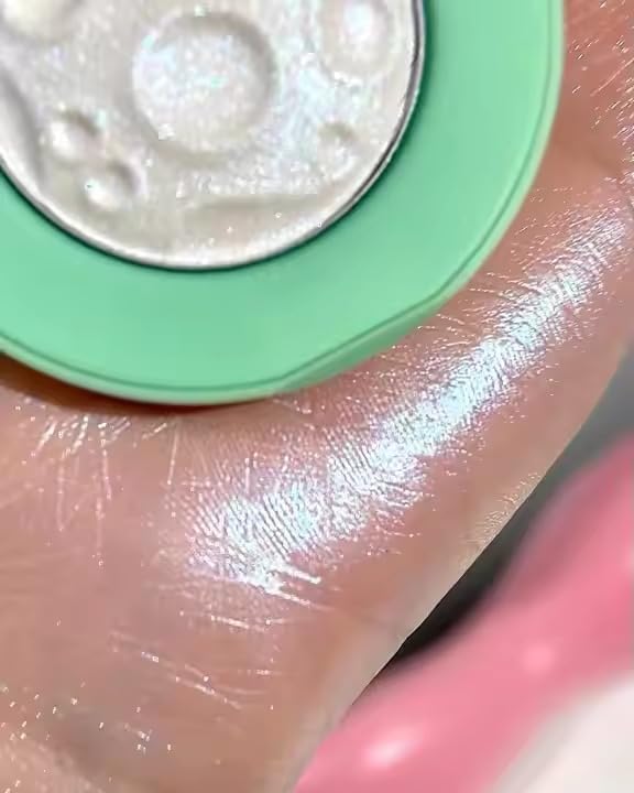 HUDAMOJI Planet Highlighter Collection, 4 Shimmering Shades, Cream Formula (rainbow, 5g) - Image 6