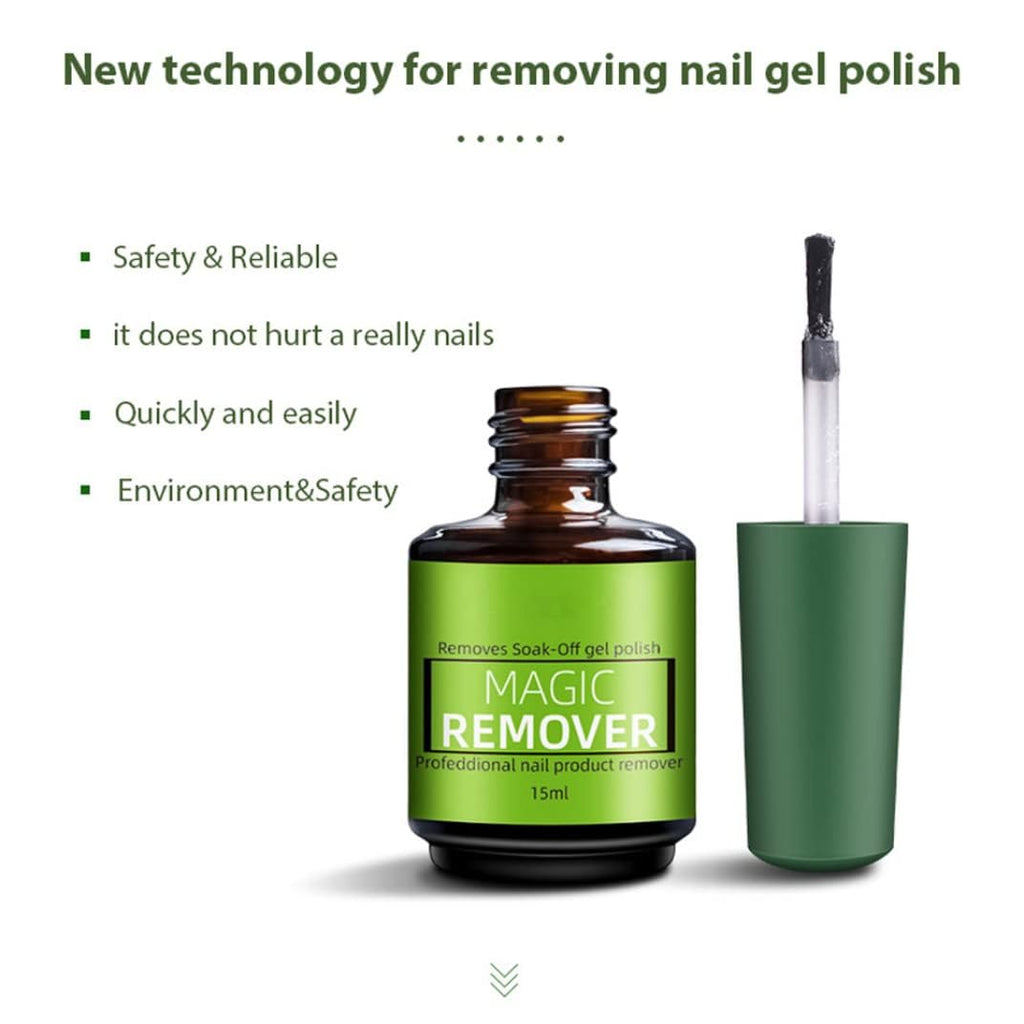 NAILWIND Gel Nail Polish Remover, Cuticle OiL with 6 Step Buffer, Magic Remove Soak-Off Gel Polish, Peel Off In 2-5 Minutes, No Need for Foil, Soaking or Wrapping 3 Pcs Set - Image 3
