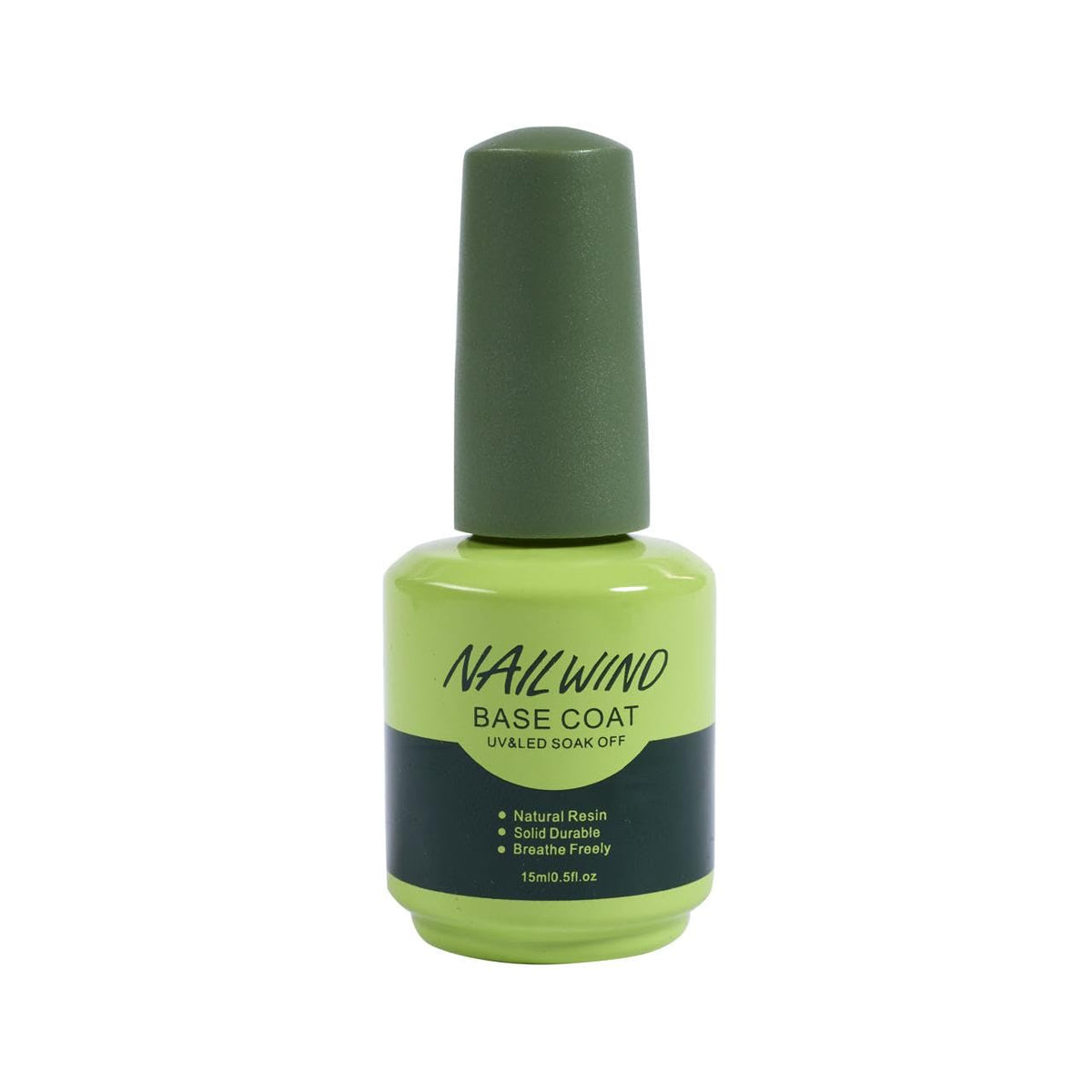 NAILWIND Gel Polish No Wipe Base Coat,15ml for Gel Nail Polish Soak Off LED Nail Lamp Gel Base Coat Upgraded Formula Long-Lasting DIY Home and Nail Salon - Image 4