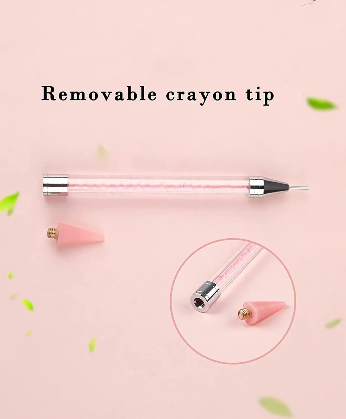 NAILWIND Nail Rhinestone Picker Dotting Pen, stone picker tool Dual-ended Rhinestone Gems Crystals Studs Picker Wax Pen for Nail Art DIY Decoration - Image 6