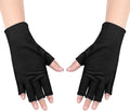 NAILWIND UV Gloves for Gel Nail Lamp, 1 Pair of Nail Art Protection Gloves, Anti-UV LED Nail Art Lamp, Manicure Protective Gloves, Nail Art Gloves, Skin Care Gloves (BLACK)