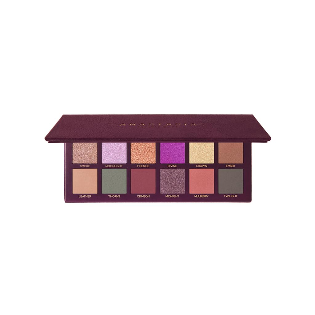 HUDAMOJI Fall Romance 12 Colors Eye Shadow Palette,Makeup Palette Matte Shimmer 12 Colors - Highly Pigmented, Ultra-Blendable, Natural Velvet Texture Eyeshadow Palette 14g - Image 5