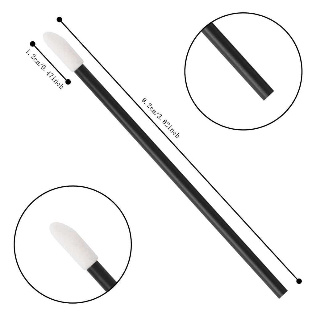 COSLUXE Lip Brush, Lip Applicator/Disposable Makeup Lips Brushes, Lip's Wands Lips; Brush Applicators Lipstick Brush Lips Gloss Applicators Mascara Brush Makeup Tool, 12 - Pcs - Image 5