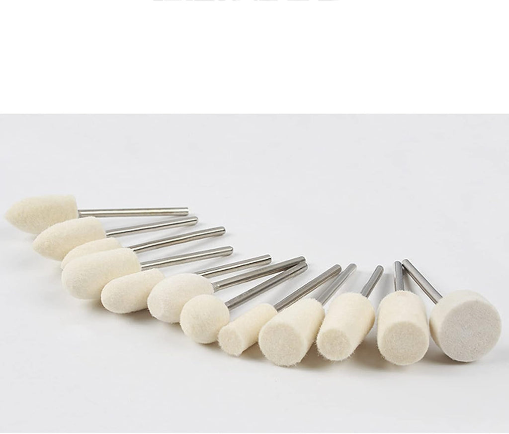 NAILWIND 12PCS Nail Drill Bits Set, Wool Felt Nail Grinding Polishing Head Portable Nail Drill Bits Set Accessory, Professional Safety Nail Drill Bits, Wool Polishing Heads for Nail Remover and Nail Polisher - Image 5