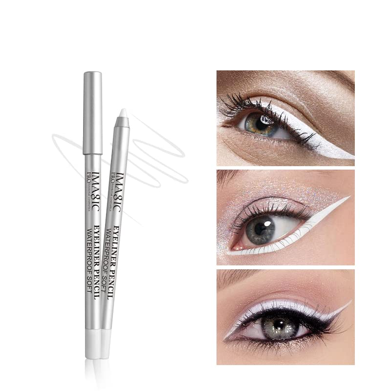 COSLUXE IMAGIC Gel Eyeliner Pen Kajal Waterproff soft eyeliner white kajal 2g - Image 2