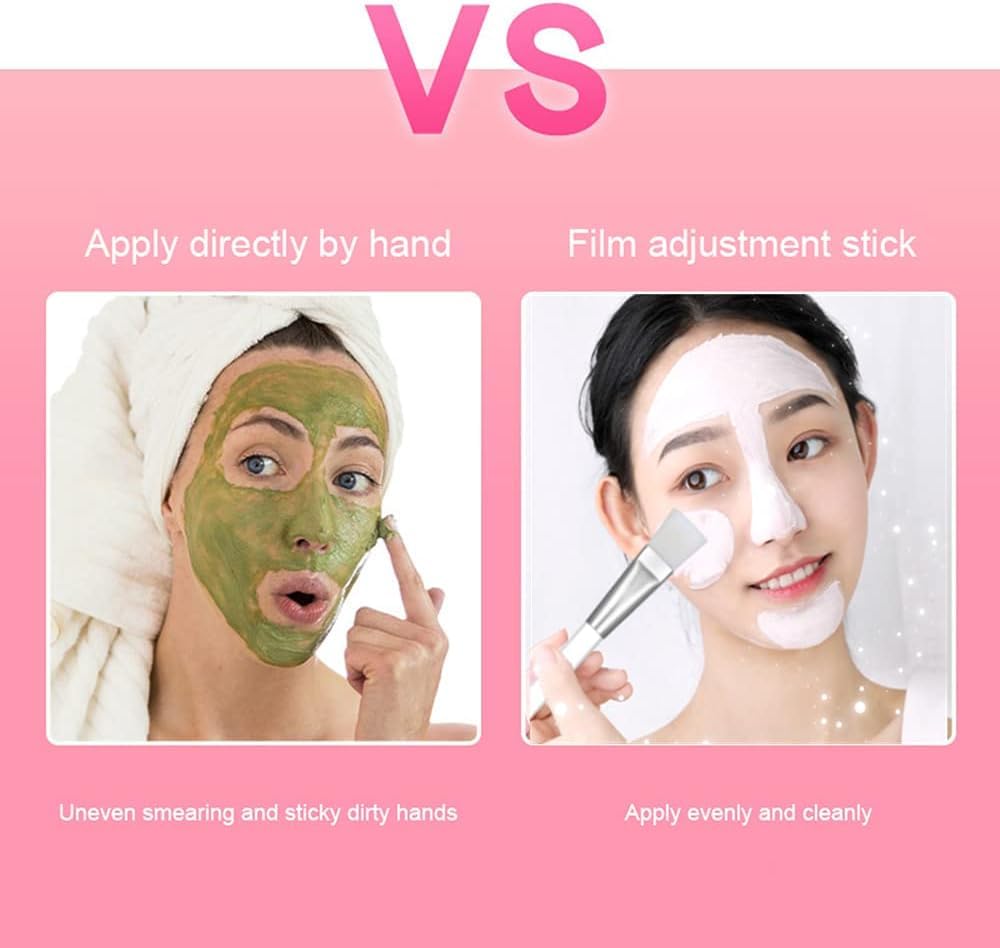 Cosluxe Professional Soft Brush, Face Pack Brush Pack of 12, Facial Brushes Soft Hair Facial Mud Mask Applicator Multifunctional Brushes for Face Mask - Image 6