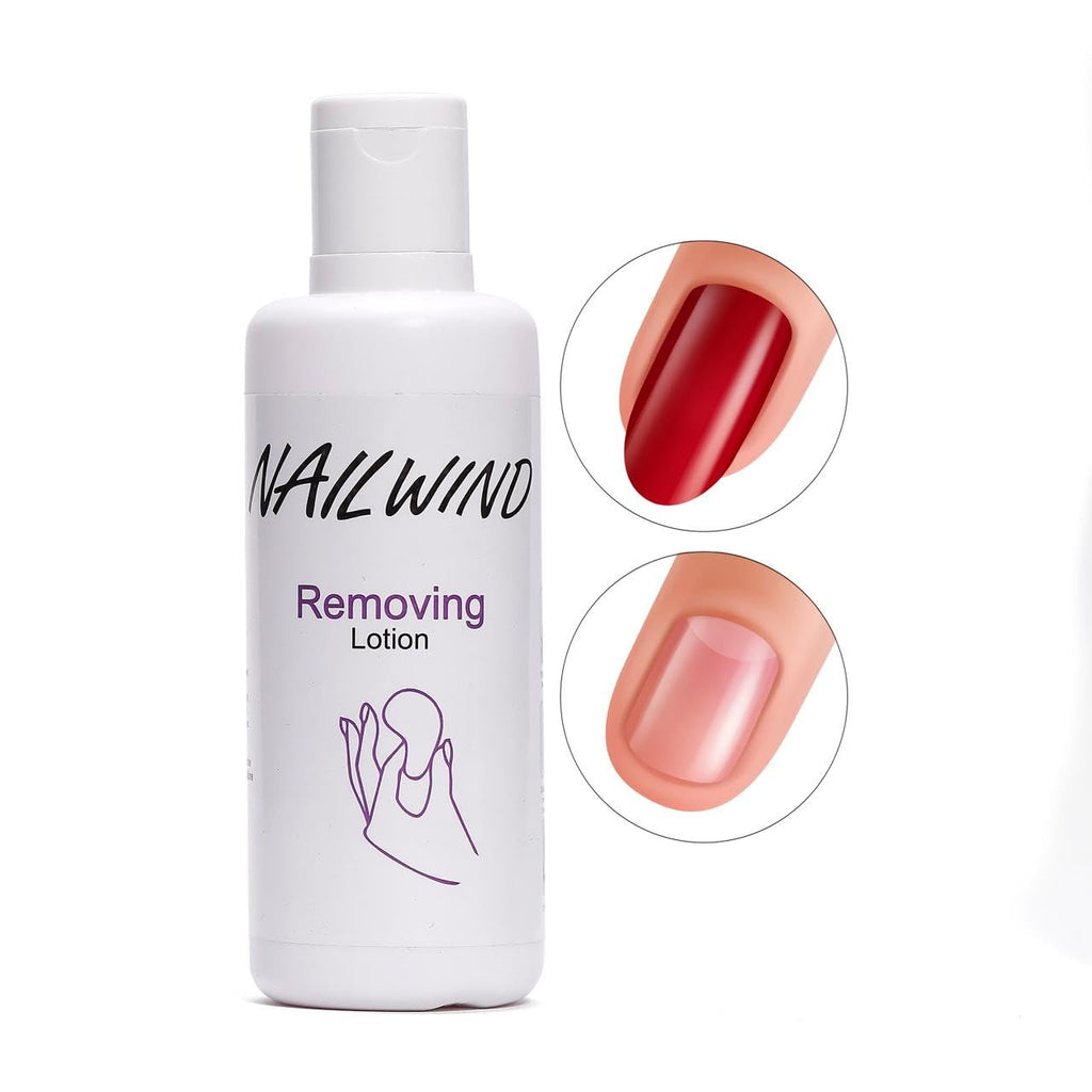 NAILWIND Removing Lotion 100ml, Professional Soak off Gel, Remover your nail extensions - Image 2