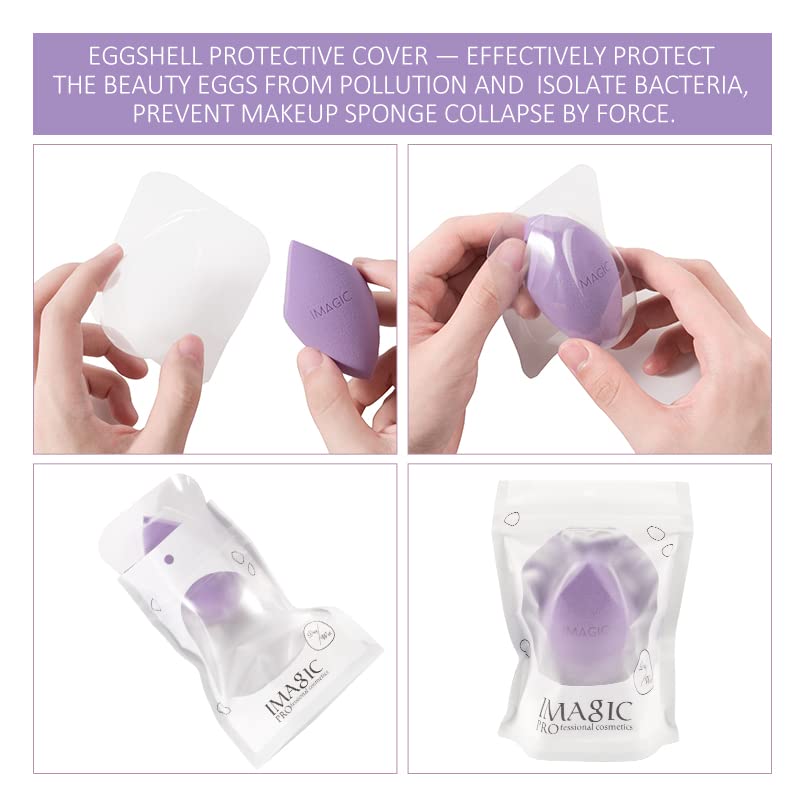COSLUXE IMAGIC PROfessional Cosmetic NON-LATEX MAKEUP SPONGE (12) - Image 7