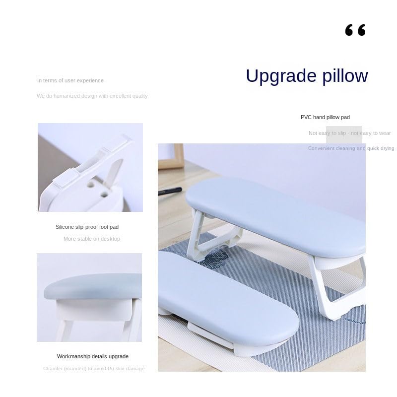 NAILWIND Nail Pillow Hand Rest for Nails, Arm Rest Nail Table for Fingernails and Toenails, Professional Manicure Nail Pillow Hand Rest Stand for Nail Technician Salon Use - Image 4