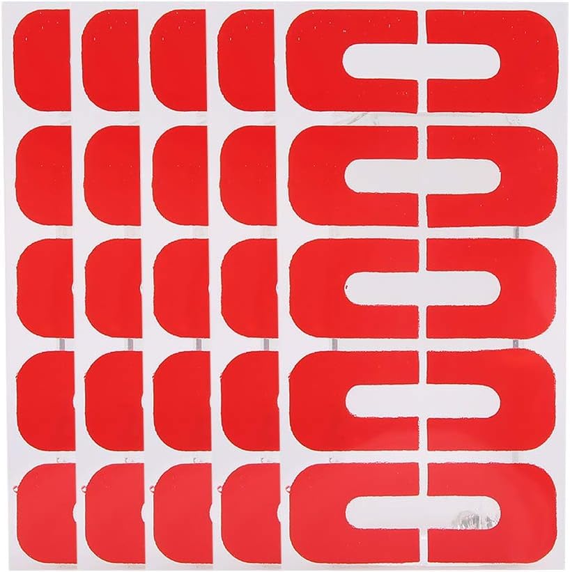 NAILWINDNail Polish Protector, Disposable Peel Off Sticker, U-Shape Tape for Nail Art Painting, Skin Barrier Spill Proof Sticker Nail Art Protector Cover 10 Sheets 100 Piece - Image 9