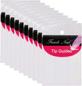 NAILWIND Nail Art Tip Sticker, French Manicure Nail Stickers Strips, Self Adhesive Nail Sticker Tips for Manicure Decoration for Women Girls Pack of 10 Sheets