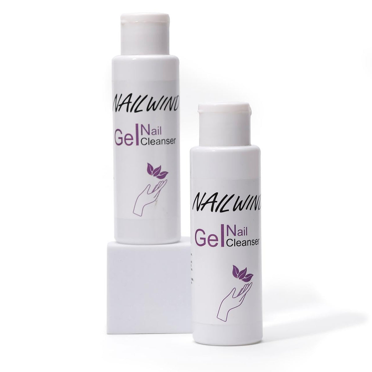 NAILWIND UV Nail Gel Cleanser for Nails, Finishing Wipe Sticky Residue Remover Cleanser Cleaner 100ml Nail Surface Cleanser for Gel Nails,Nail Cleaning Solution for UV Polish - Image 2
