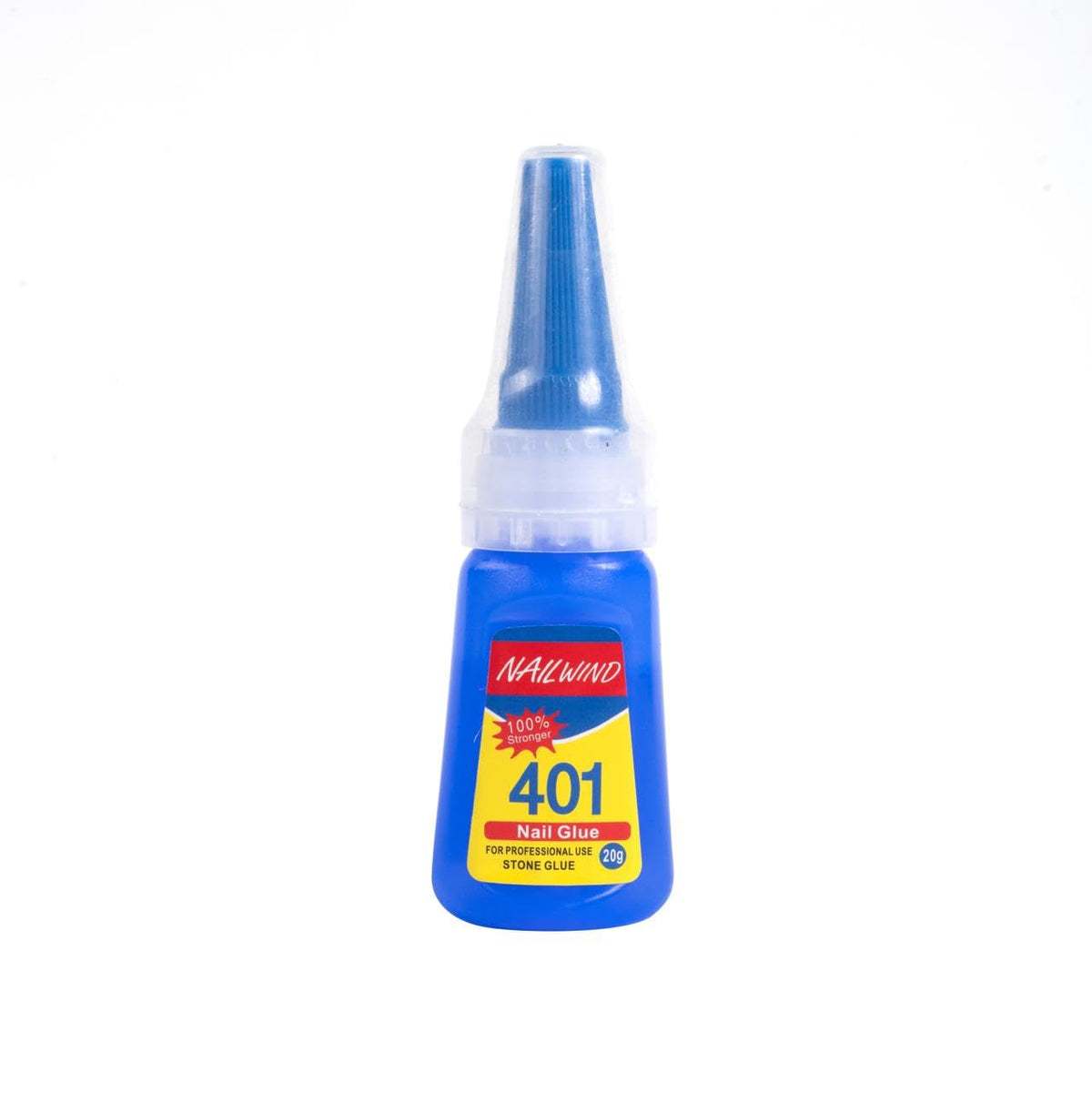 NAILWIND Brush On Nail Glue for Press On Nails, 401 Extra Strong Nail Glue for Acrylic Nails Fake Tips, Waterproof for Long Lasting Bond, Professional 1 PCS - Image 2