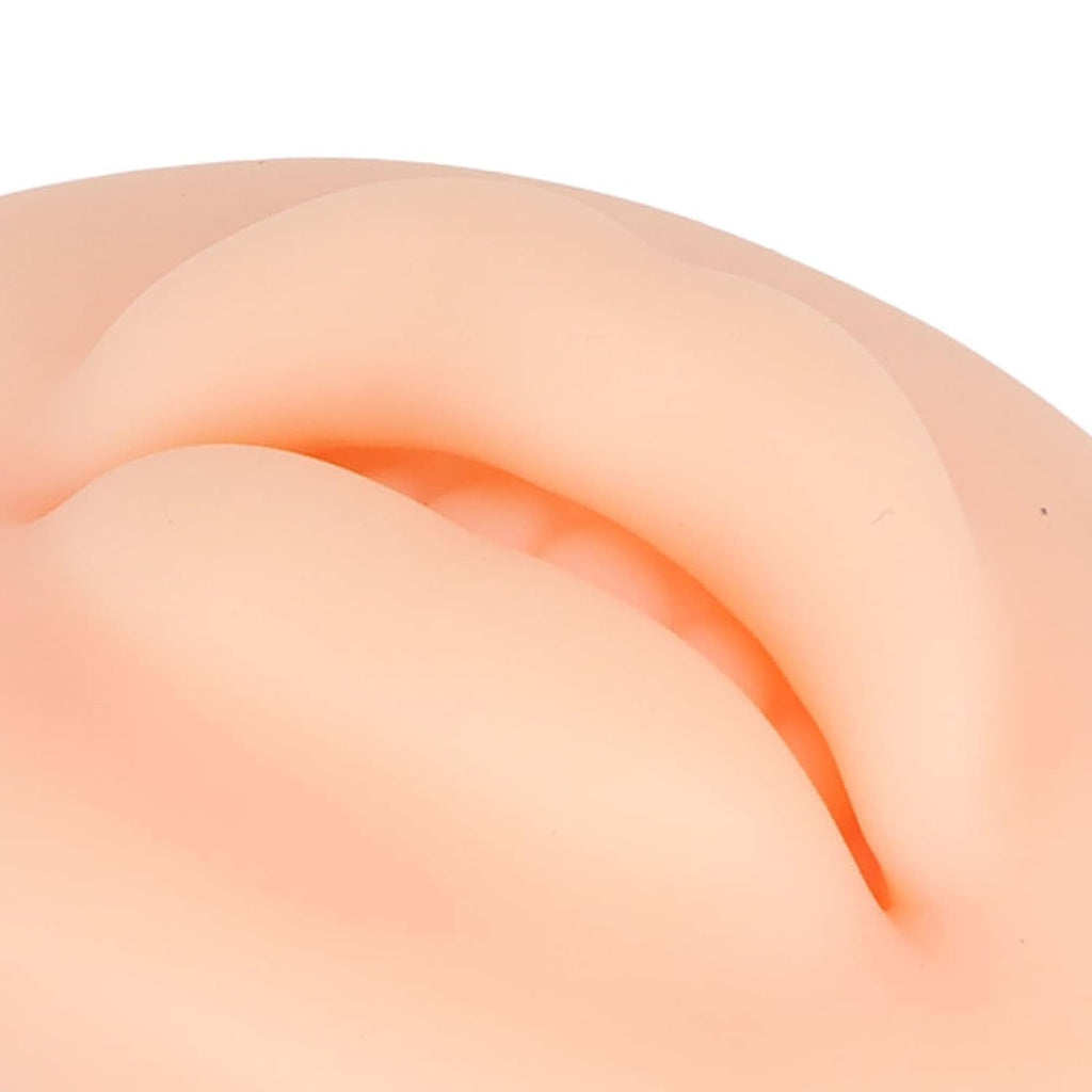 COSLUXE Silicone Practice Skin for Lips - Easy To Use With Tooth Shape for Lipsticks and Face Makeup - Tools 1 Pcs - Image 3