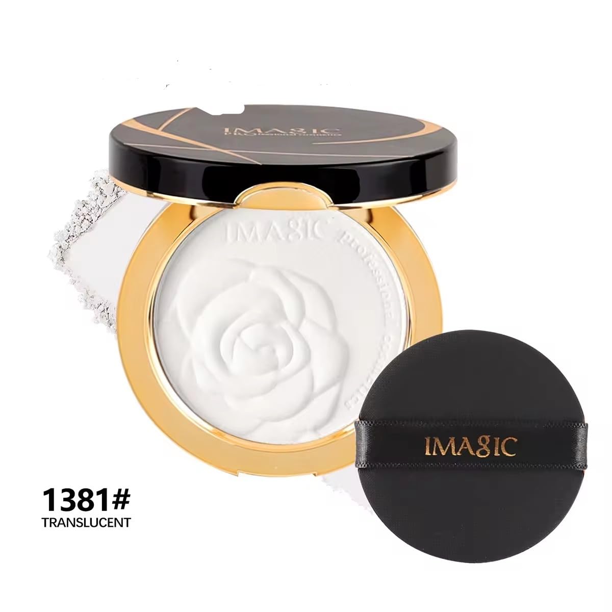 COSLUXE IMAGIC HD Setting Compact Powder 13.5g (1381 - TRANSLUCENT) - Image 2