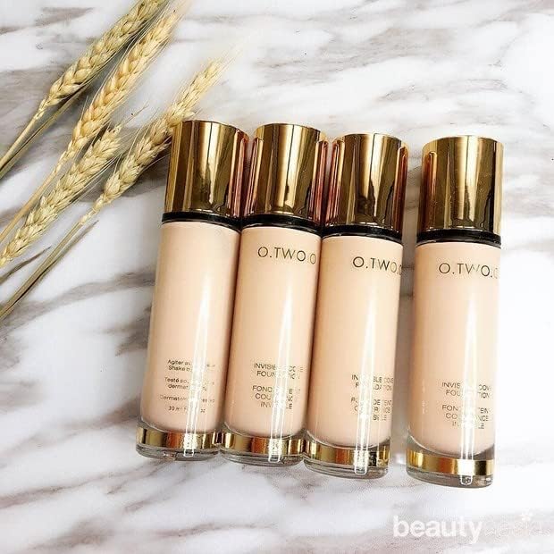 O TWO O GOLD Liquid Foundation, Invisible Full Coverage Makeup Foundation,FACE MAKEUP 30ml (08) - Image 7