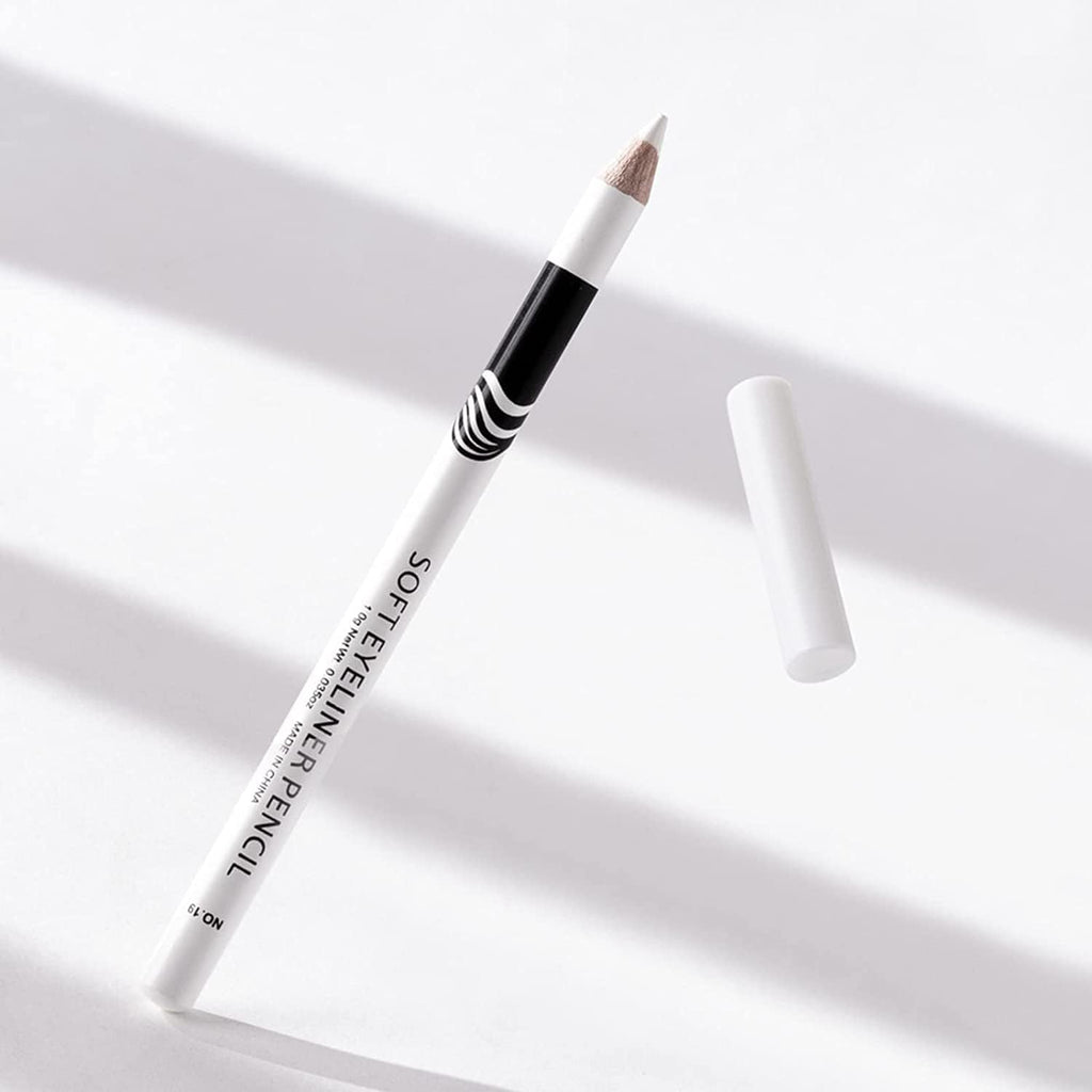 My Colors White Eyeliner Pencil Professional Highlighter Eye Liner Pen Waterproof Long Lasting Eyeliner1.8g white, 3 - pcs - Image 6