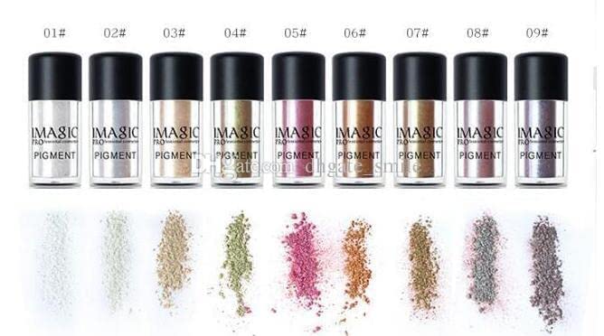 COSLUXE IMAGIC Professional Glitter Eyeshadow Metallic Loose Powder Pigment 2G (P4 - Dazzling) Semi-Matte Finish - Image 4