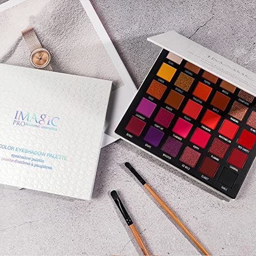 COSLUXE IMAGIC PROfessional Eyeshadow Pallete 35.8 g, GALAXY SHINE 30 COLORS EYESHADOW PALETTE matte, satin, shimmery multicolor - Image 5