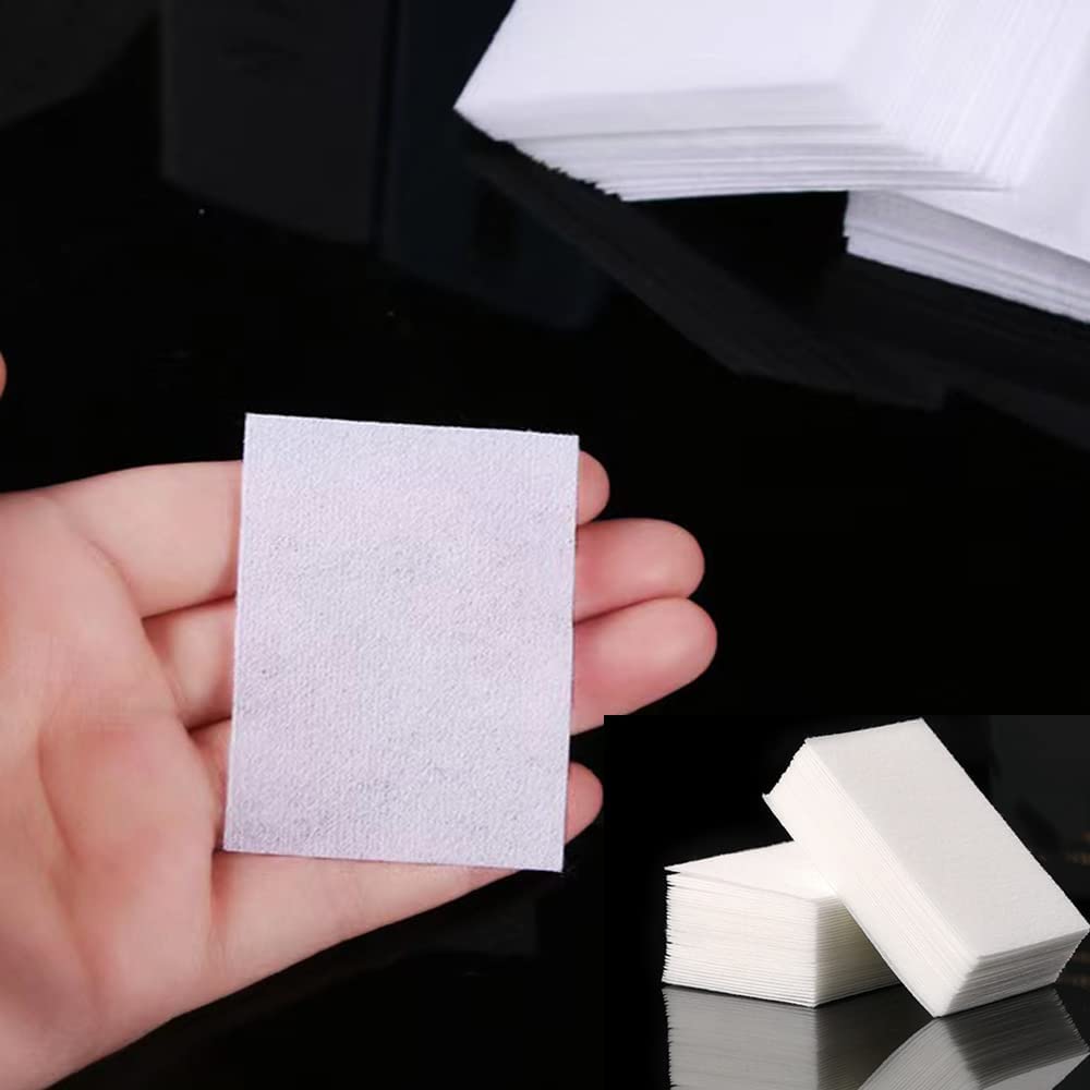 NAILWIND Nail Cotton Pads 1000 Pcs - Lint Free Gel Nails Polish Removers Cotton Pad Eyelash Extension Glue Cleaning Wipes, Nails Wipes Nails Art Gel Polish Remover Cotton Pads - Image 2