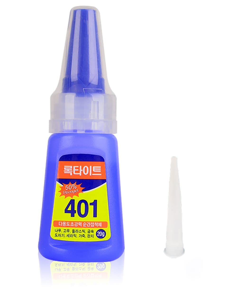 My Colors Nail Glue - Super Glue Stronger For Artificial Or Fake Nails,Nail Art 20g - Bottle 401 Rapid Fix Handmade Adhesive Quick Dry (clear, pack of 1) - Image 7