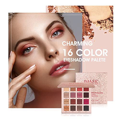 COSLUXE IMAGIC Professional Cosmetic 16 Color Eye-Shadow Palette EY - 318 - Image 7