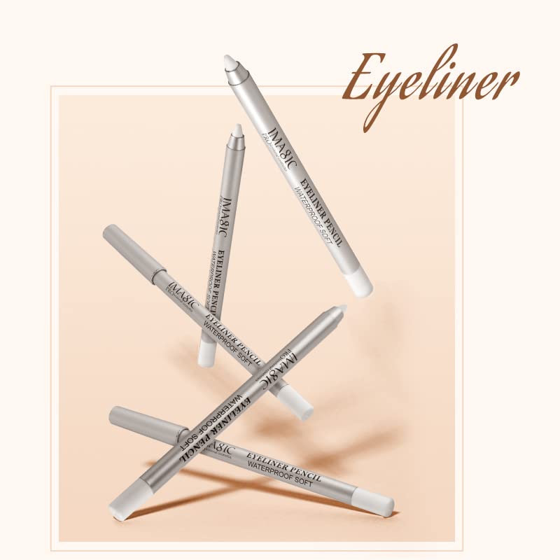 COSLUXE IMAGIC Gel Eyeliner Pen Kajal Waterproff soft eyeliner white kajal 2g - Image 9