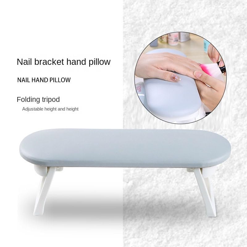 NAILWIND Nail Pillow Hand Rest for Nails, Arm Rest Nail Table for Fingernails and Toenails, Professional Manicure Nail Pillow Hand Rest Stand for Nail Technician Salon Use - Image 2