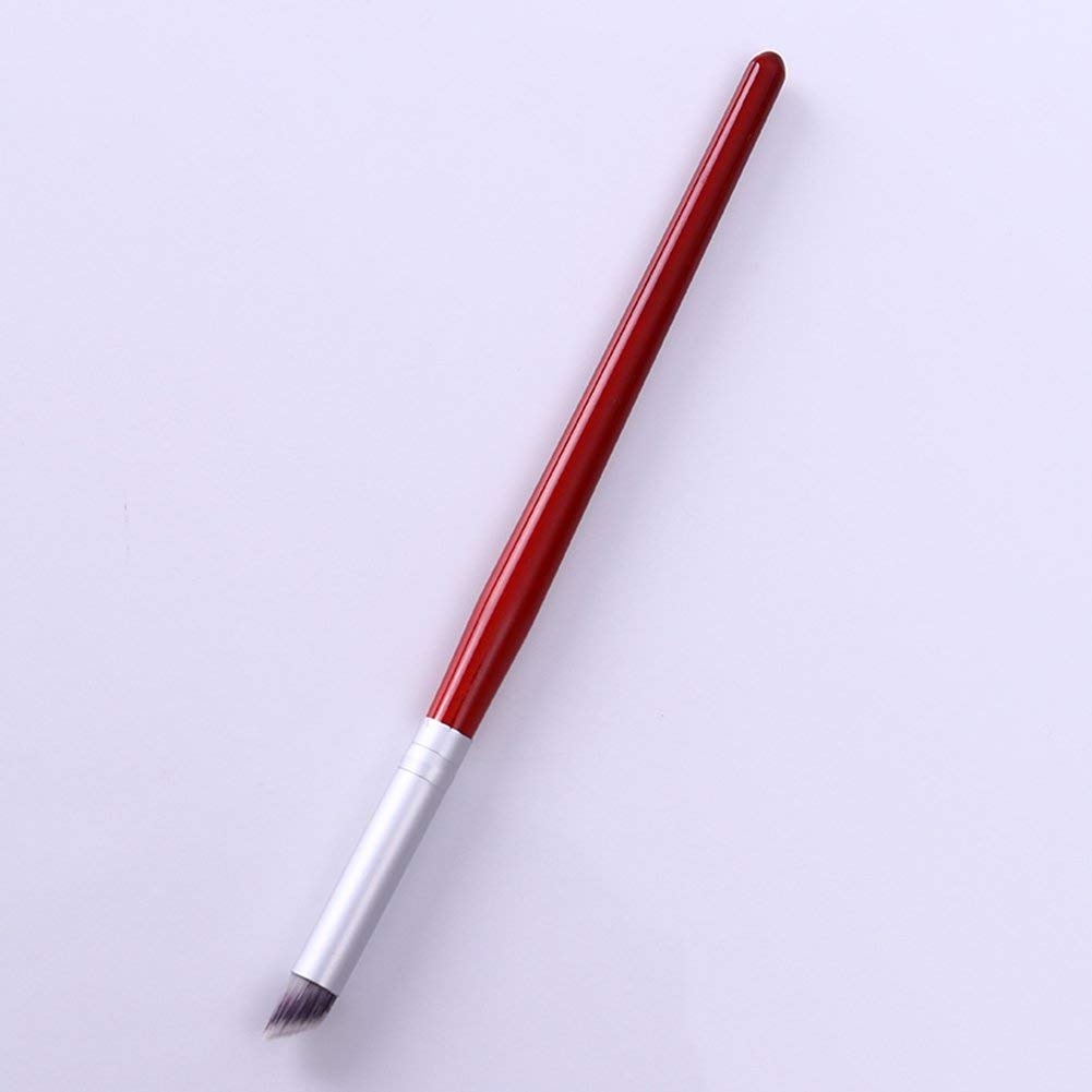 NAILWIND ombre brush for nail art, Nail Ombre Gradient Brush With Red Wooden Handle Nail Drawing Brush Uv Gel Design Builder Painting Pen 1 Pcs