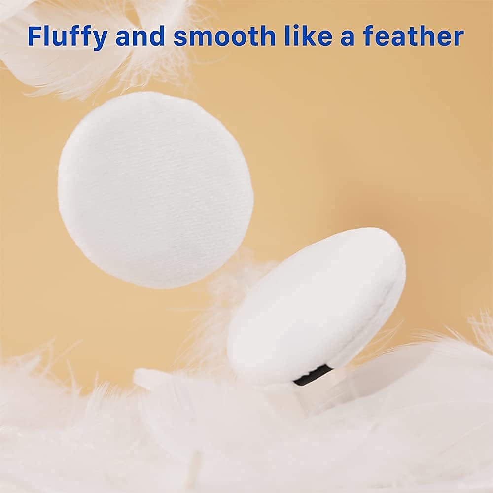 PNF 6pcs Mini Round Makeup Puff makeup sponge for blending foundation powder puff - Image 6