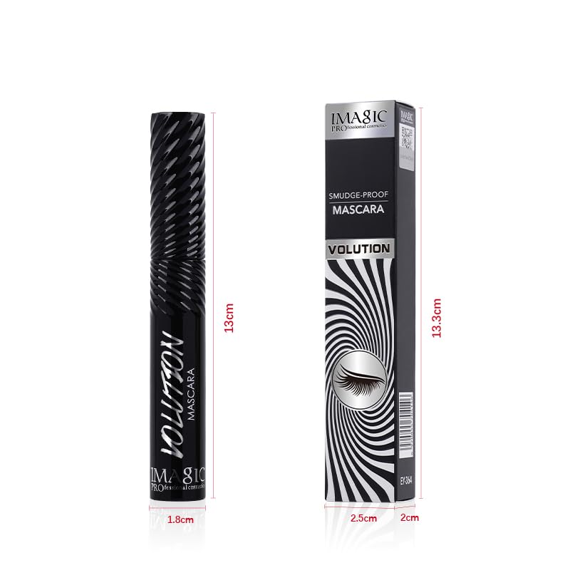 IMAGIC Volution Mascara 6ml, Smudge - Proof Waterproof Mascara - Image 4