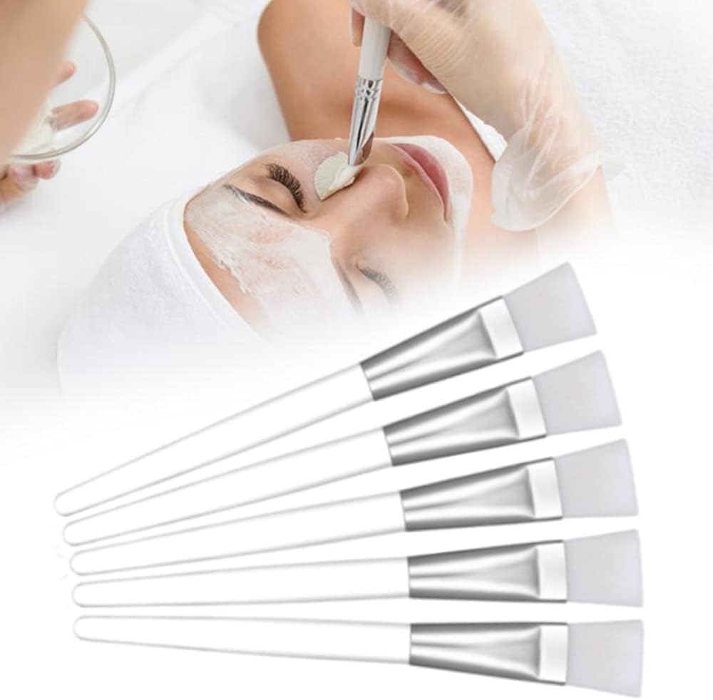 Cosluxe Professional Soft Brush, Face Pack Brush Pack of 12, Facial Brushes Soft Hair Facial Mud Mask Applicator Multifunctional Brushes for Face Mask - Image 7