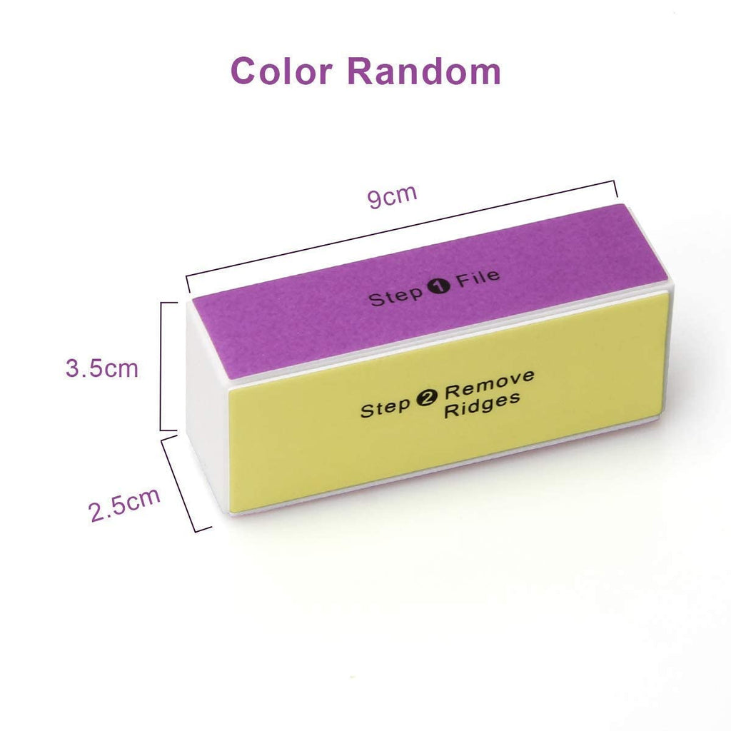 NAILWIND Professional Nail Buffer and Nail File Buffers for Women Girls, Emery Boards, Manicure Tools Nail Buffer Block for Home and Salon Use (4 Way Nail File, 3 Pcs) - Image 4