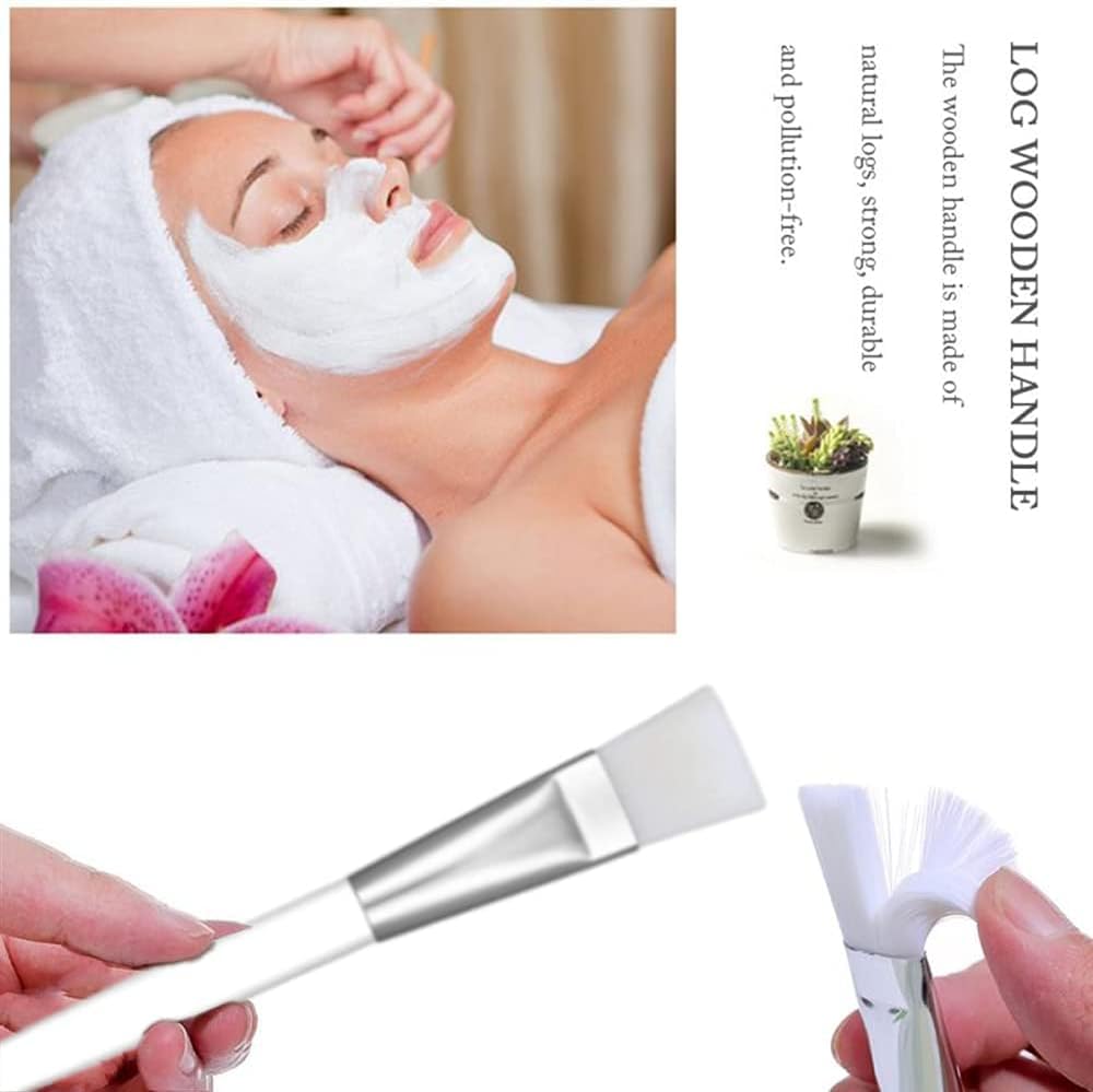 Cosluxe Professional Soft Brush, Face Pack Brush Pack of 12, Facial Brushes Soft Hair Facial Mud Mask Applicator Multifunctional Brushes for Face Mask - Image 4