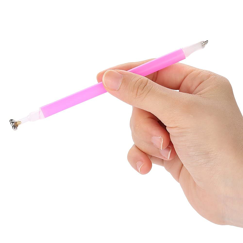 Cosluxe Double-headed Magnetic Nail Painting Pen, Dotting Pen for Cat Eye UV LED Gel Nail Art Polish, Professional Acrylic Manicure Tool - Image 5