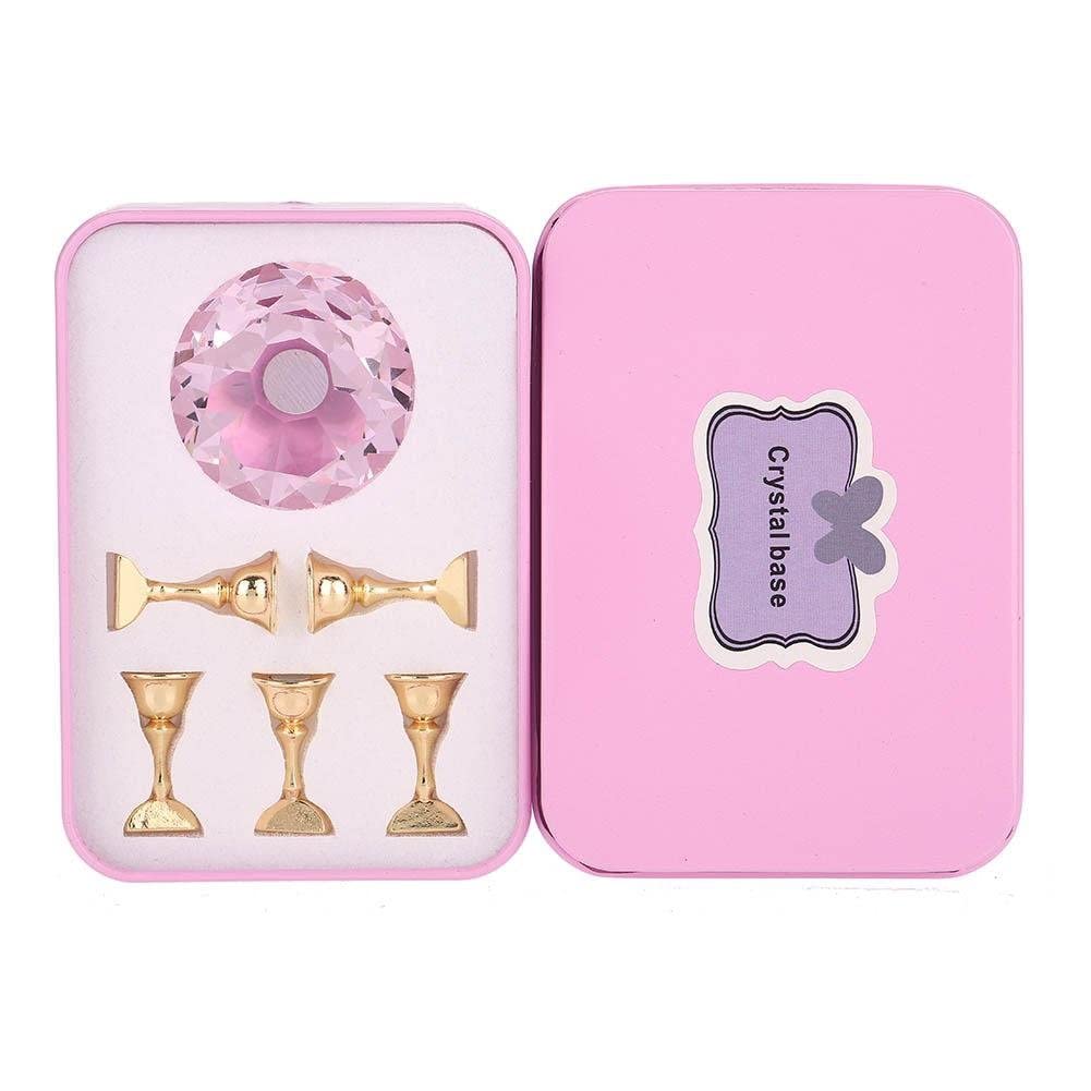 NAILWIND Nail Art Tip Holder Stand, Acrylic Stands for Display Magnetic Nail Polish Finger for Nails Practice Stand Nails Art Display Stand Set - Fingernails Press on tips - Image 3