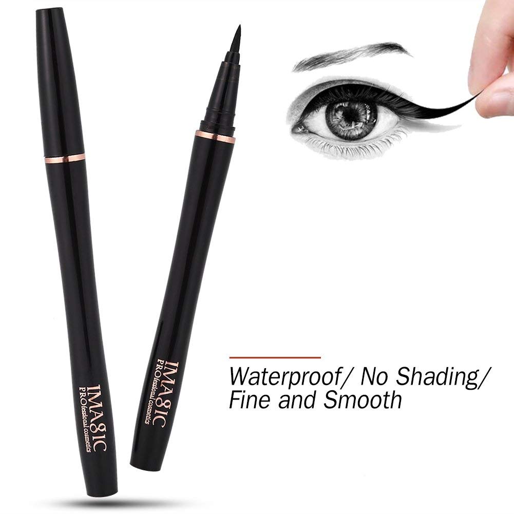 COSLUXE IMAGIC PROfessional Cosmetic Waterproof Long-Lasting Eyeliner Pen Black,2.5g - Image 7